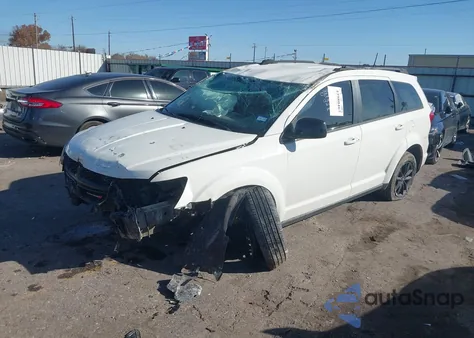 2019 Dodge Journey Se z USA, uszkodzony, nr VIN 3C4PDCBB1KT866332